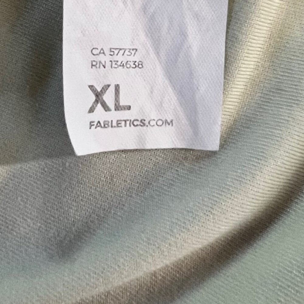 Fabletics Dry-Flex Open Back Tank Oats Cream Sz XL - Picture 5 of 8